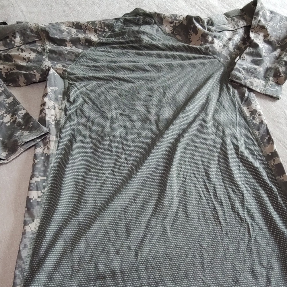 Massif Army Combat Shirt ACS Men Medium Flame Resistant Digital Camo ACU New